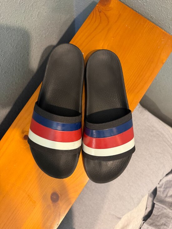 Gucci Red White and Blue Slides main image 5
